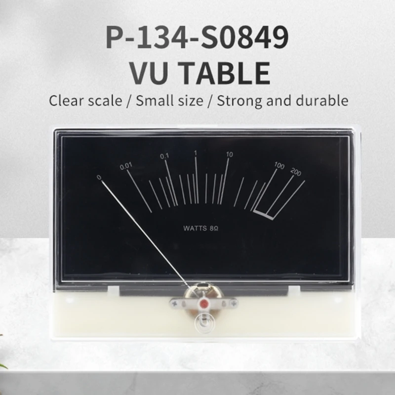 

VU-Ammeter Meter Header Power Stereo High Accuracy Level Power Amplifier-Meter Digital-Discharge Flat Mixer-Power Meter