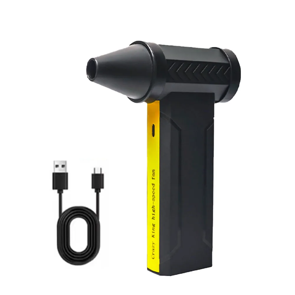 10000mah Mini Air Blower 160000RPM Turbo Jet Fan Wind Speed Multifunctional Electric Blower Blowing Dust Dryer 2