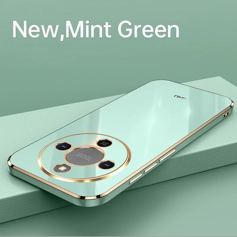 Honor Magic8 Lite MTN-NX1M Hülle Galvanisierter Silikon-Stoßfänger Weiche TPU-Rückabdeckung Stoßfeste Handyhülle für Honor Magic 8 Lite 5G 2025