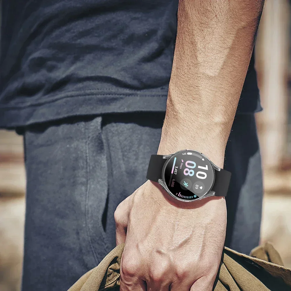Ｚ   ġ 4 5 6 ȣ  ̽   40mm 44mm  ġ 6 Ŭ ε巯 TPU Ŀ 극̽ 43mm 47mm Ʈ