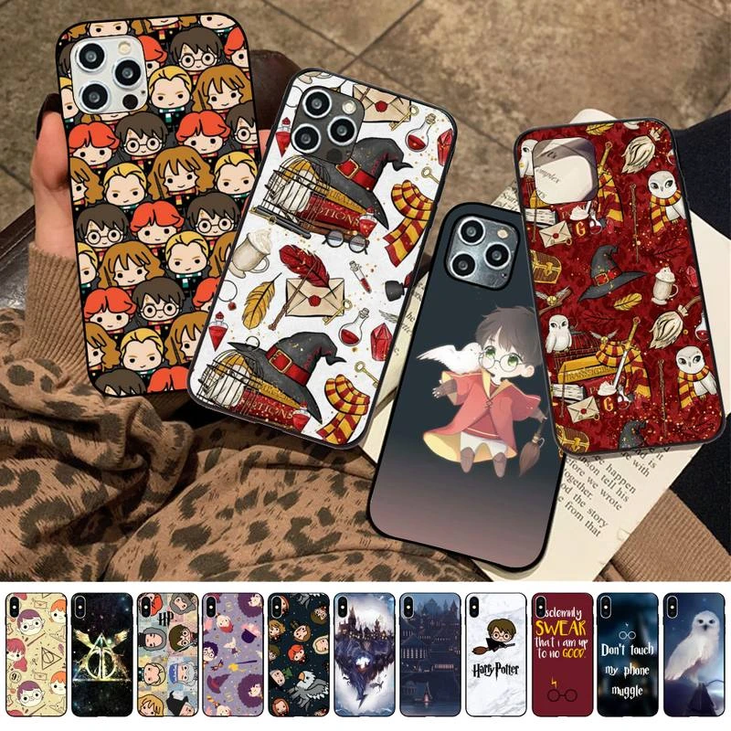 13 pro max case BANDAI Harry Potter Phone Case for iPhone 11 12 13 mini pro XS MAX 8 7 6 6S Plus X 5S SE 2020 XR case best case for iphone 13 pro max