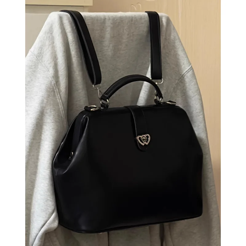 Bag Shoulder One Handheld Crossbody Simple Versatile Backpack Handbags For Women High-Quality Messenger Luxury Large Capacity