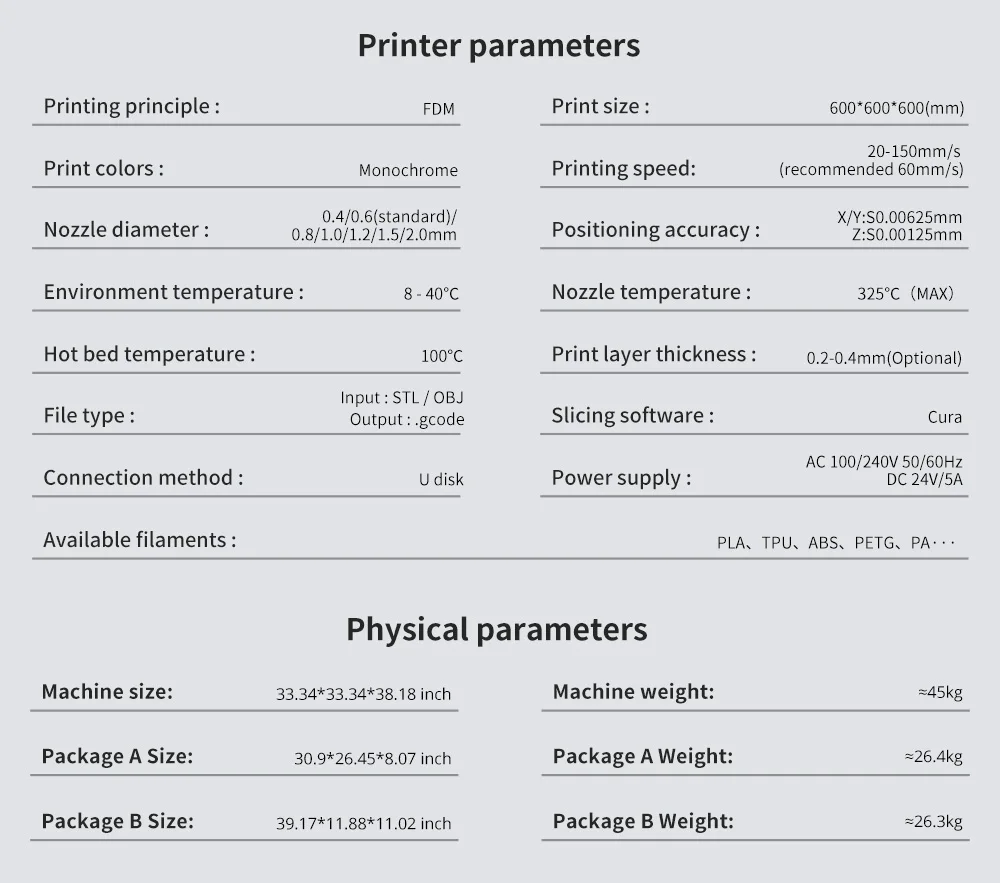 S5f6890a4930a43b3b2c31ea22c819f70s Nowa aktualizacja z Tronxy VEHO 600 Pro duże 3D z napędem bezpośrednim i zestaw do drukarki profesjonalne drukarki 3D o wymiarach 600x600x600mm
