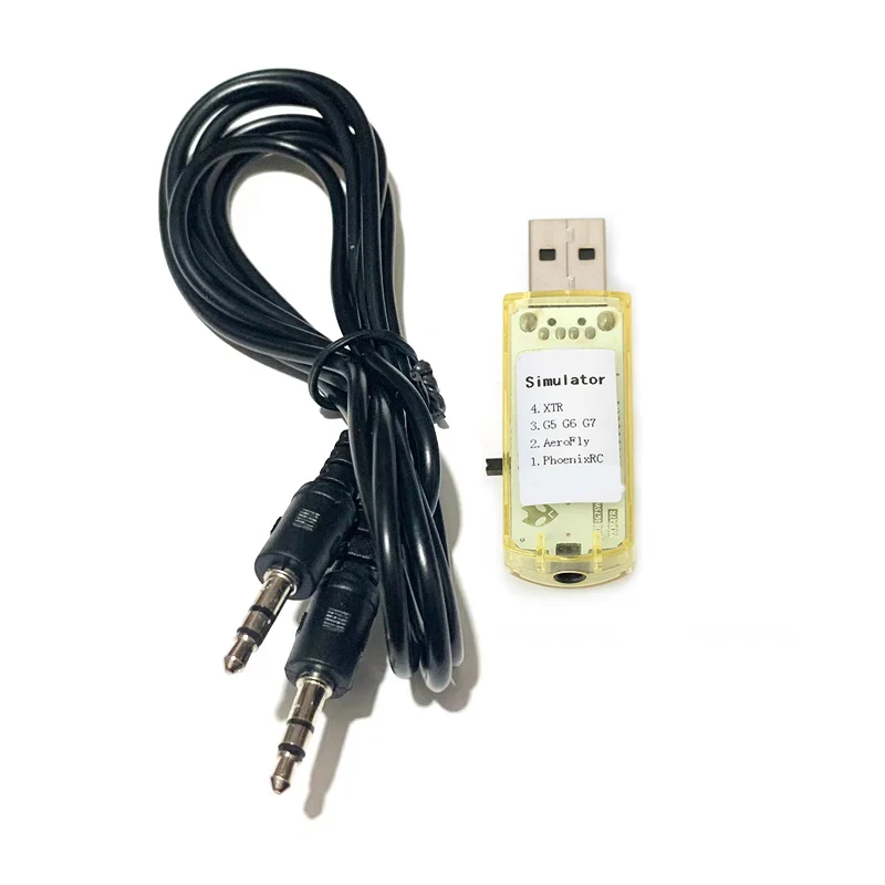 Simulateur de vol USB 30 en 1 pour drone RC, FPV, hélicoptère - Compatible RealFlight, Phoenix
