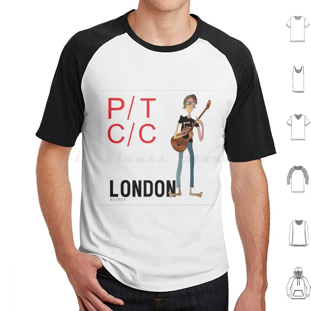 Ptcc London T Shirt Cotone Uomo Donna Stampa Fai Da Te Stephen Porcupine Tree Progrock Prog London