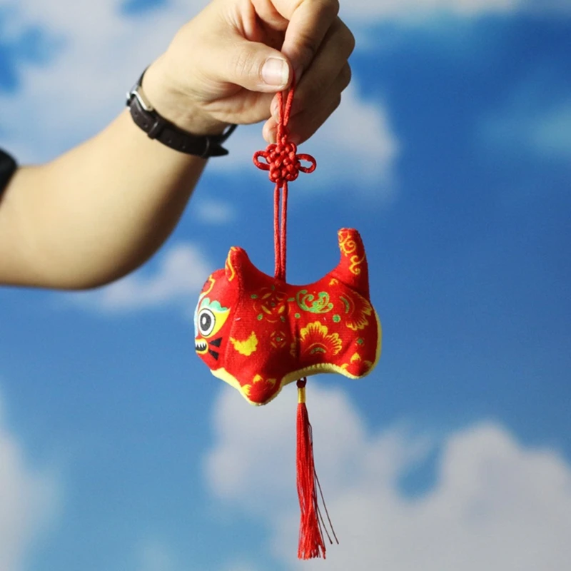 Year of The Plush Chinese Zodiac Animal Pendant for Doll 12/8c