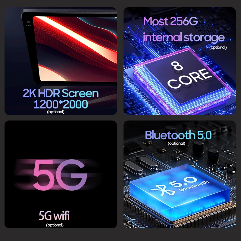 Android Car Radio for Ford C-MAX, Kuga 2, and Escape 3 (2012–2019) – GPS Navigation Multimedia Screen Stereo with Wireless CarPlay, Android Auto, 5G WiFi, and Bluetooth 5