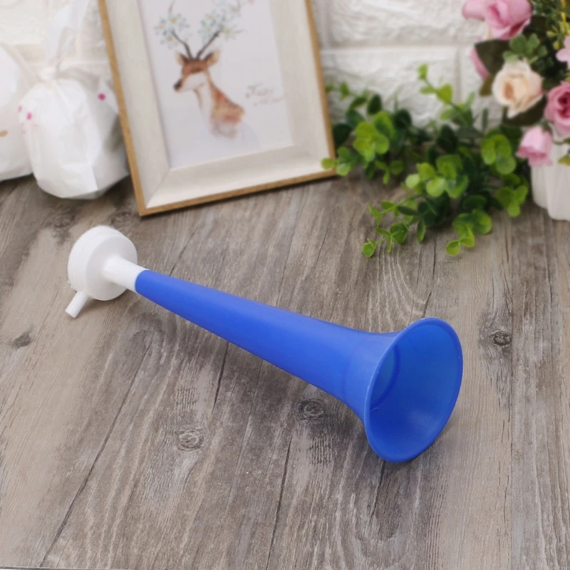 Description Picture 5 of itemCheer Plastic Horn Football Game Fans Cheerleader Accessories Props Vuvuzela Kid Trumpet World Cup Games Fans Cheering Horn Air