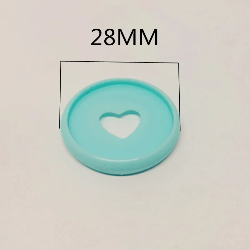 1000PCS28MM color plastic love plastic binding ring mushroom hole loose-leaf notebook binding consumables