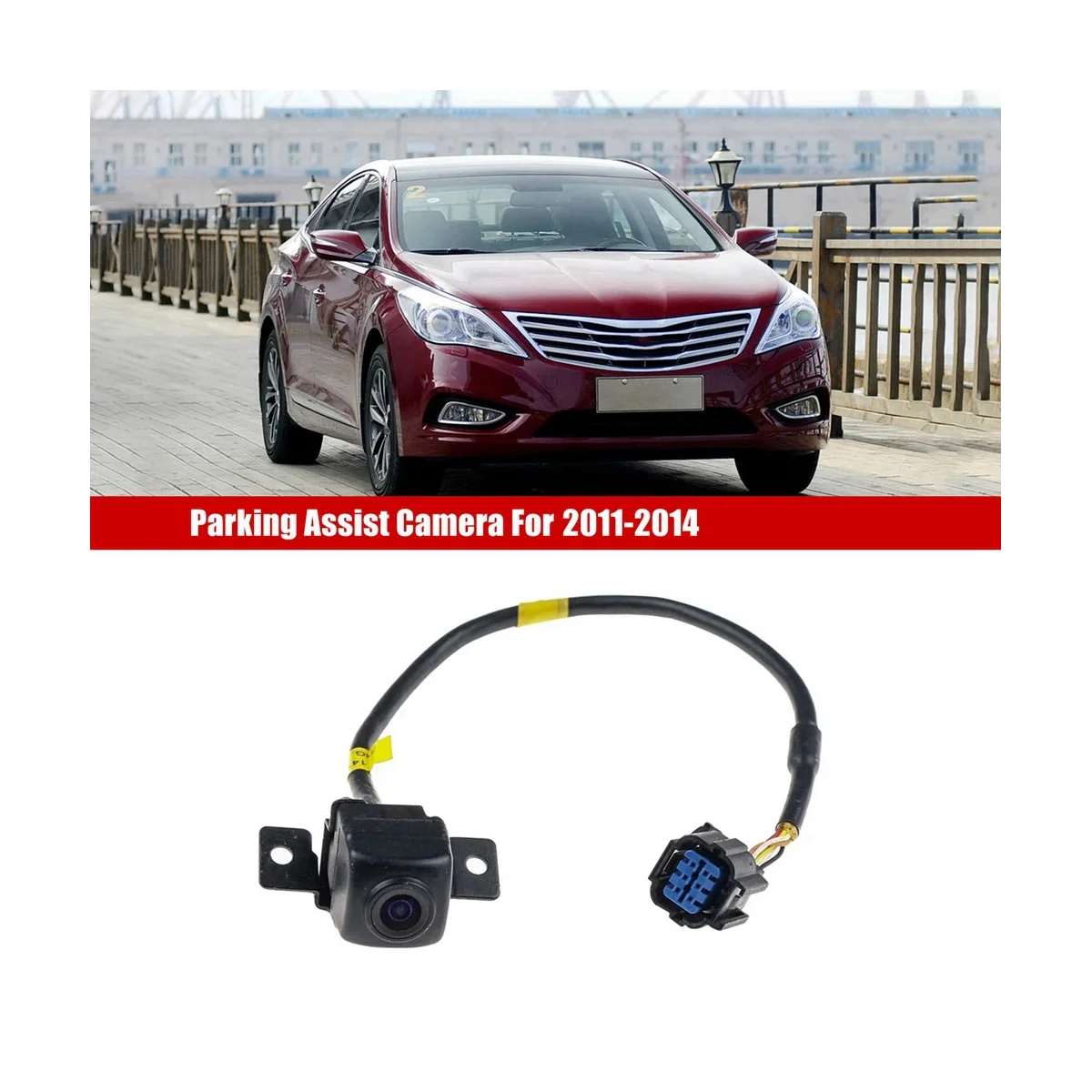 

95760-3V500 Car Rear View Backup Camera Parking Assist Camera for Hyundai Azera 2011-2014 957603V500