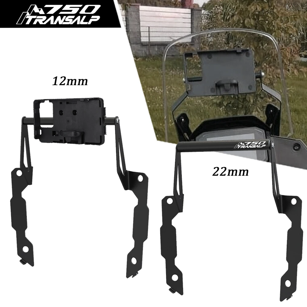 Motorcycle License Plate Frame For Honda XL750 Transalp 2023-2025 – Tail Tidy Fender Eliminator Bracket | Black Aluminum