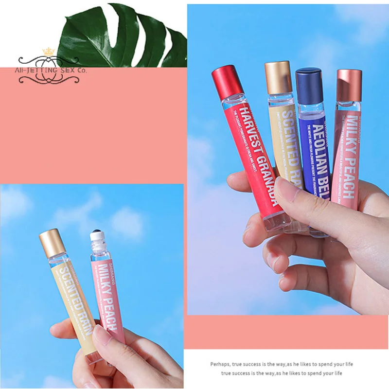 10ml Pheromone Perfume with Roller Aphrodisiac Woman Orgasm Body Essential Scented Water Flirt Oil Long Perfume Fragrance
