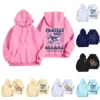 y2k Preppy Style Print Women's Hoodie, O-Neck Long Sleeve Casual Daily Wear 2024 Women Hoodie Fall Winter Sudadera de mujer 2