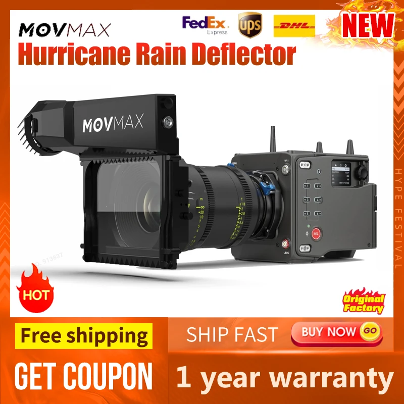 VaxisMovmaxHurricaneRainDeflectorEfficientAntifogDivingWaterproof20WiperCamera