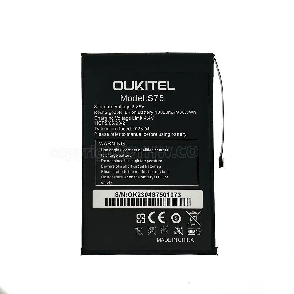 High-Capacity Battery 10000mAh with Free Tool Kit - 100% Genuine Original, New Production