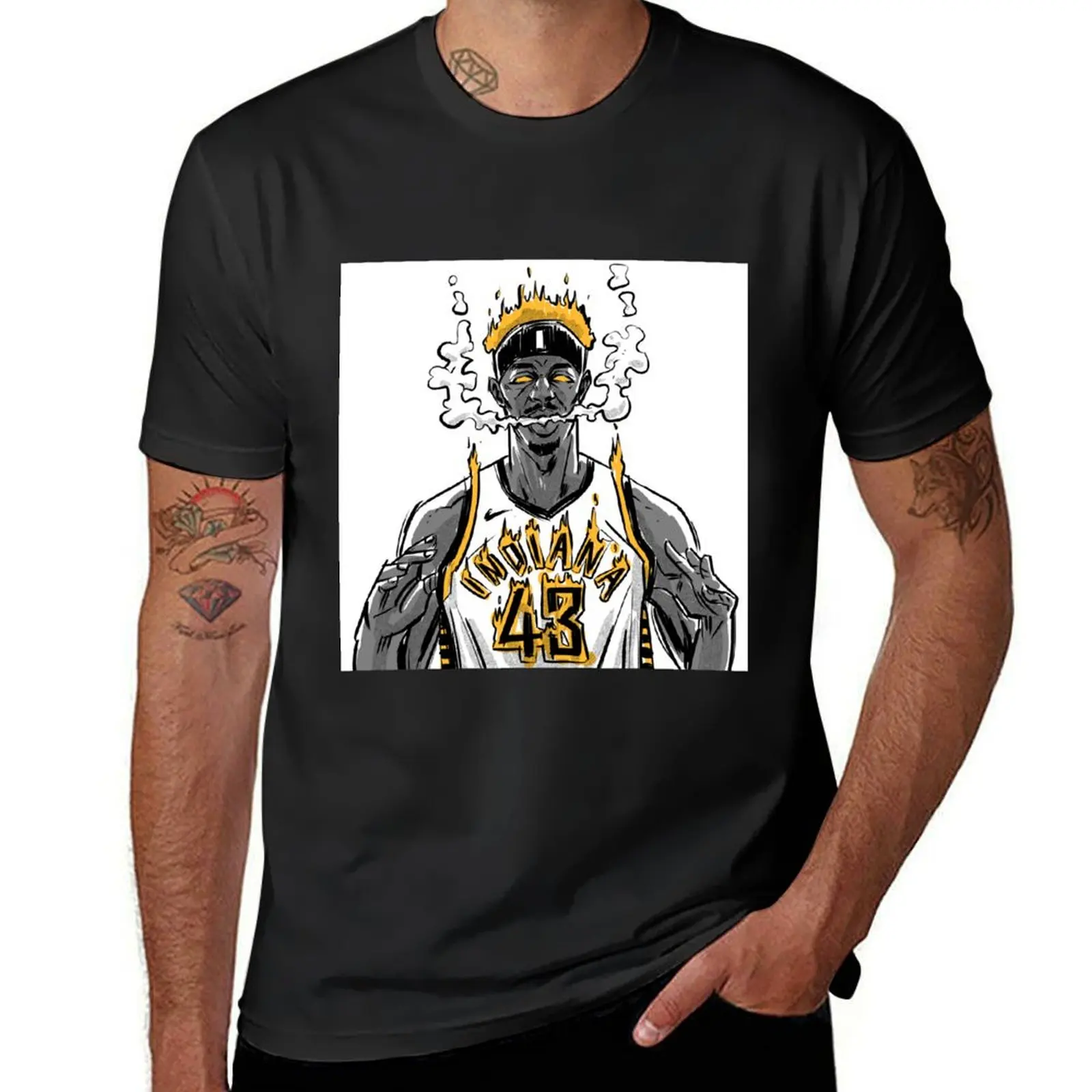 

Spicy P T-shirt anime clothes Short sleeve tee mens t shirts pack