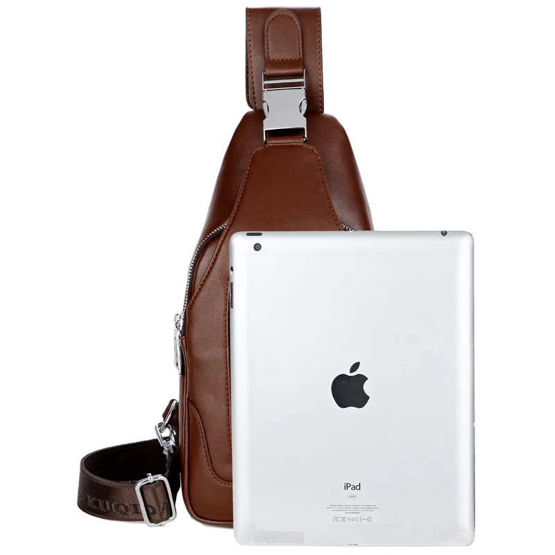 Рисунок 5 - Модная мужская нагрудная сумка с USB-зарядкой