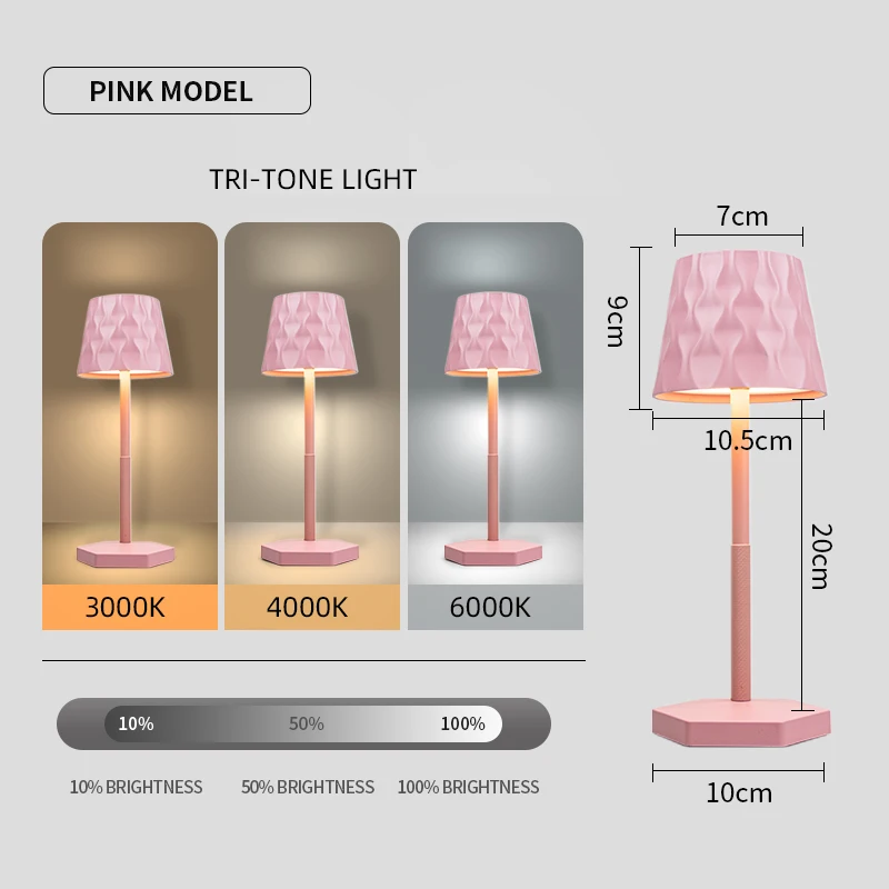 Rechargeable Bedside or Desk Lamp