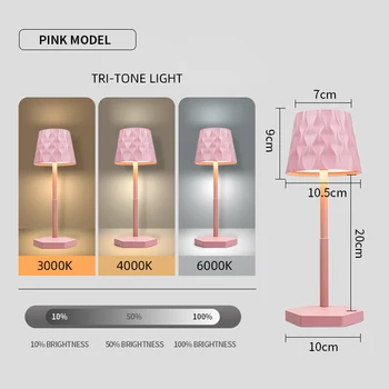 Rechargeable Bedside or Desk Lamp