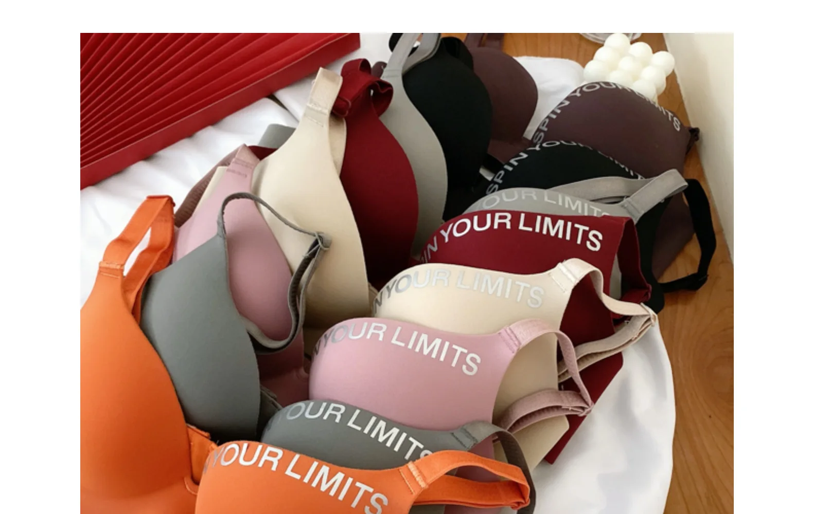 Summer Thin One Piece Bra Image 3