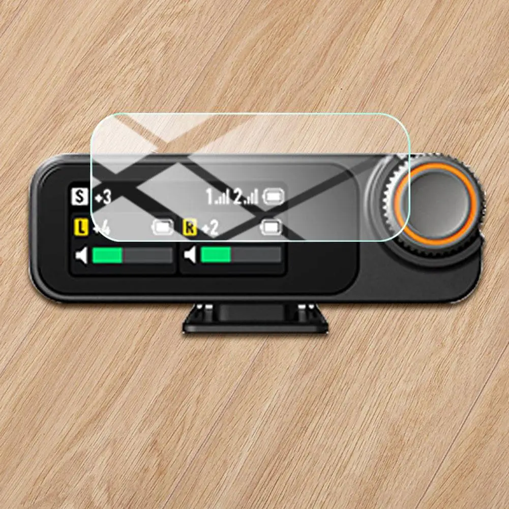 

for dji Mic2 Wireless Microphone Tempered Glass Film Films Controller Clear Remote HD Shock-proof Screen Protector Accessor G7V3