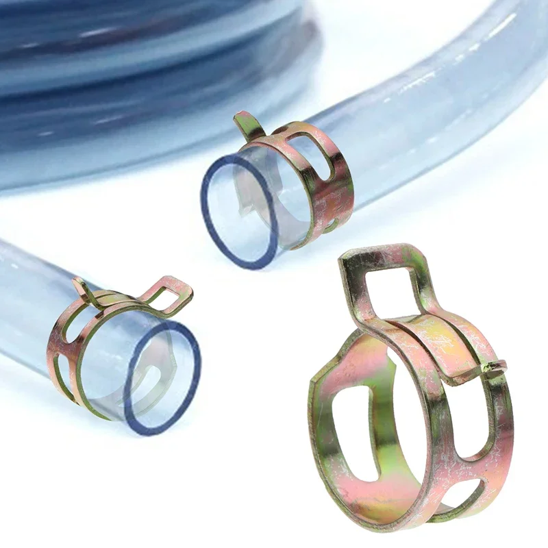 Abrazadera De Banda De Goma Tipo R, 20 Piezas Abrazadera Tipo R Clip Tipo R Sujetador De Cable Clip De Sujecion De Cable Rendimiento Solido