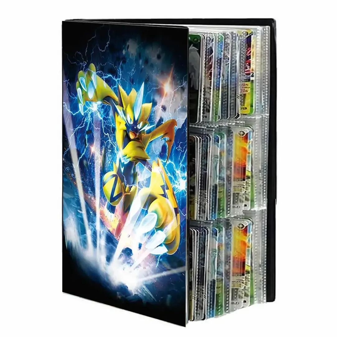 Anime-Themed 9-Pocket Card Album with 540-Card Storage Capacity