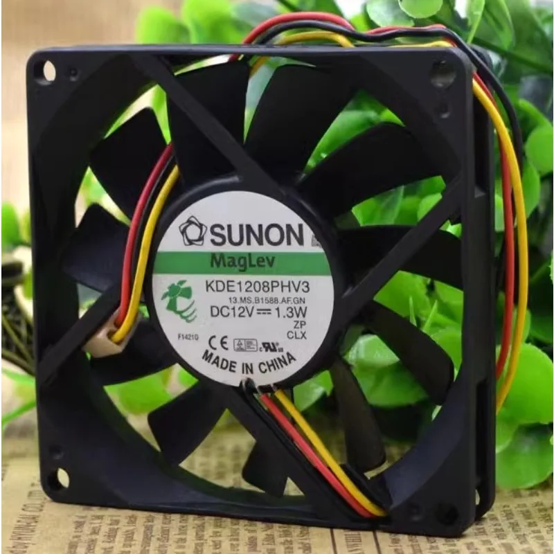 

New CPU Fan for TAJUN KDE1208PHV3 8015 12V 1.3W 8CM Projector Silent Cooling Fan 80x80x15mm
