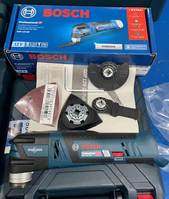 보쉬 GOP 12V-28: 절단 및 연마 작업에 완벽한 믿을 수 있는 충전식 도구