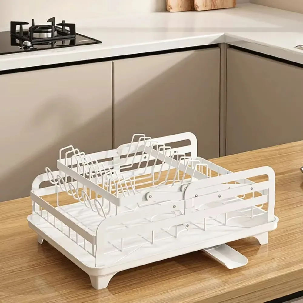 Tableware Storage Rack Home Dish Drying Rack Bowl And Chopstick Draining Shelf Knife And Fork Organizer Frame Kitchen Furniture