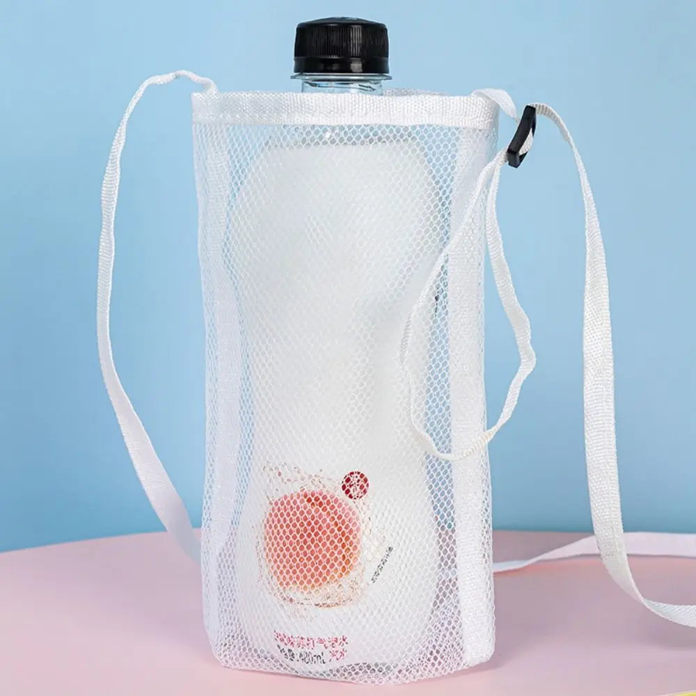 Outdoor Sport Water Bottle Cover Sport Camping Accessories Cup Sleeve Mesh Cup Sleeve Pouch With Strap Cup Accessories - 5