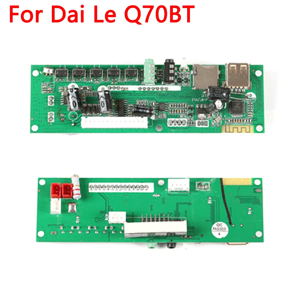 1pcs For Dai Le Aige Gelang Audio Bluetooth Q70BT Speaker Connector Mainboard full test 100% work