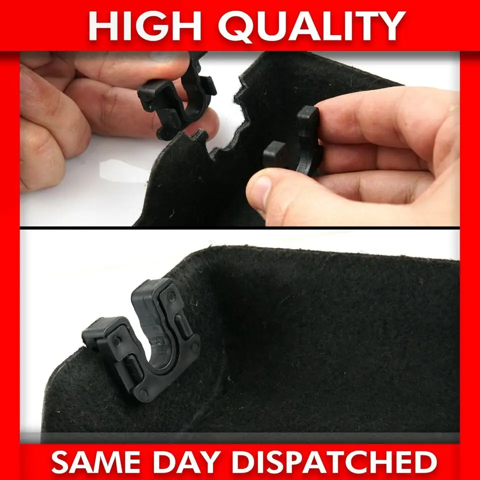 2 Set Clip Cappelliera Per Ford Fiesta Mk7/Mk8, Focus Mk3, B-Max, C-Max, Mondeo | Ricambio 1539663 015532109E