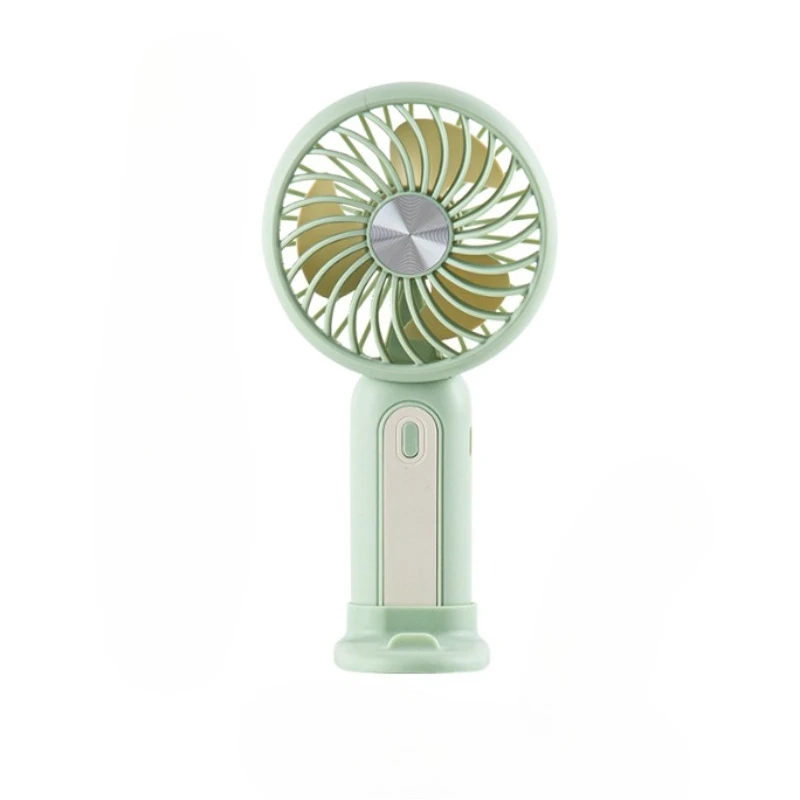 Portable USB Rechargeable Handheld Fan with Phone Holder Functionality - Compact and Multifunctional Summer Gift