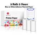 3 Rolls Blue