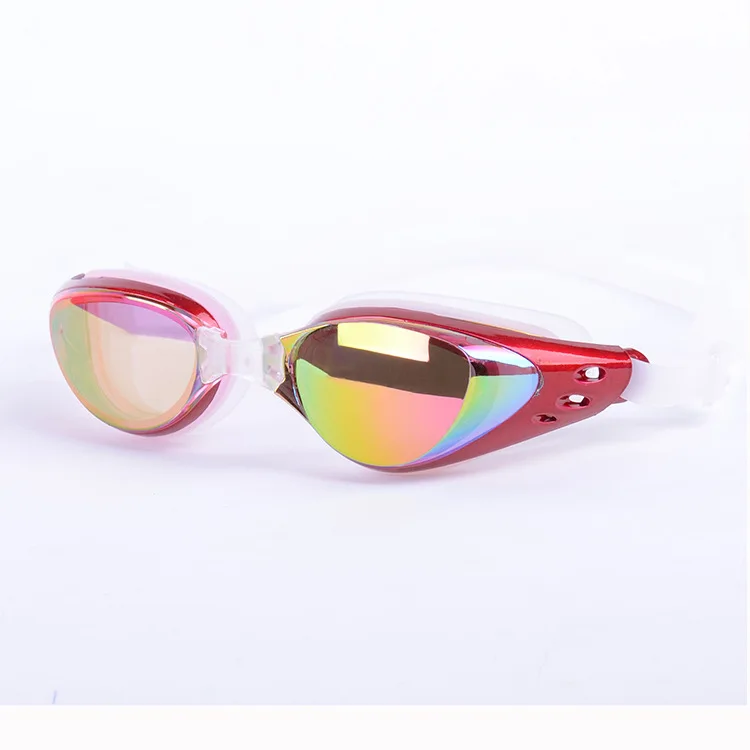 High Quality Swimming Goggles Electroplating Goggles Anti-fog Waterproof Anti-UV Diving Goggles Young Adult Wholesale 5