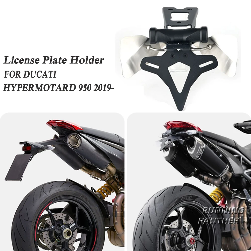 Accessori Moto Telaio Posteriore Telaio Targa Telaio Ala Posteriore Per Ducati Hypermotard 950 2019-2024