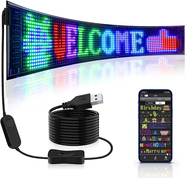 16x96 LEDs 12x68 CM
