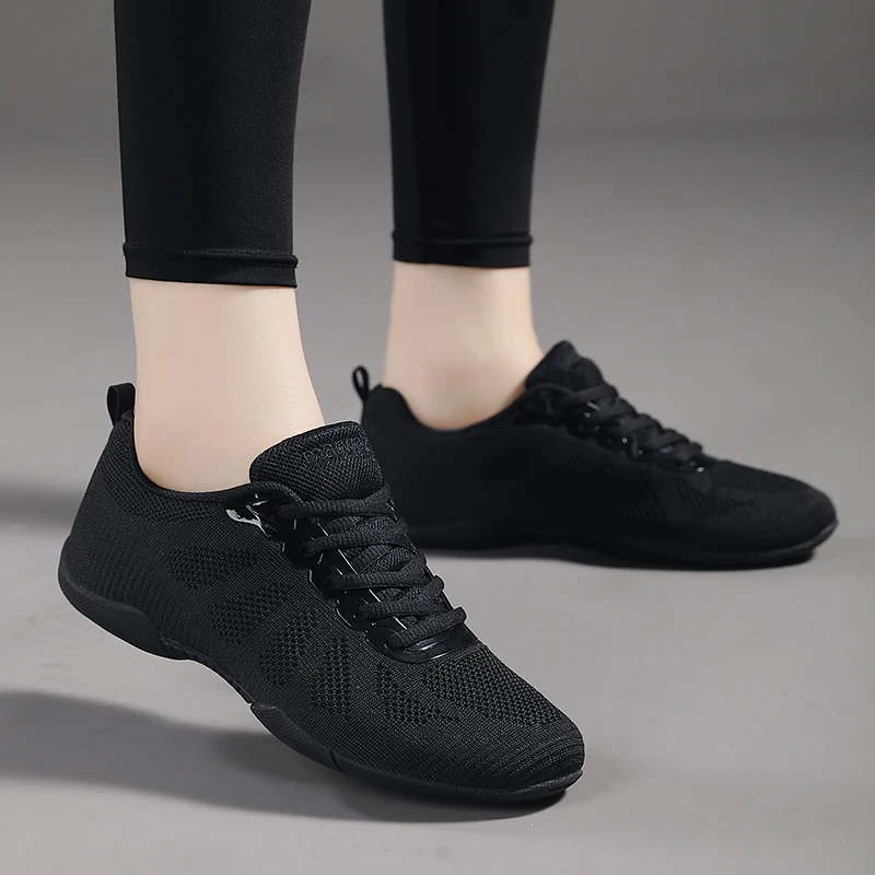 Sports Shoes Cheerleading Shoes New Men's and Women's Cheerleading Team Sports Shoes Aerobics Training Competition Shoes Team Dance