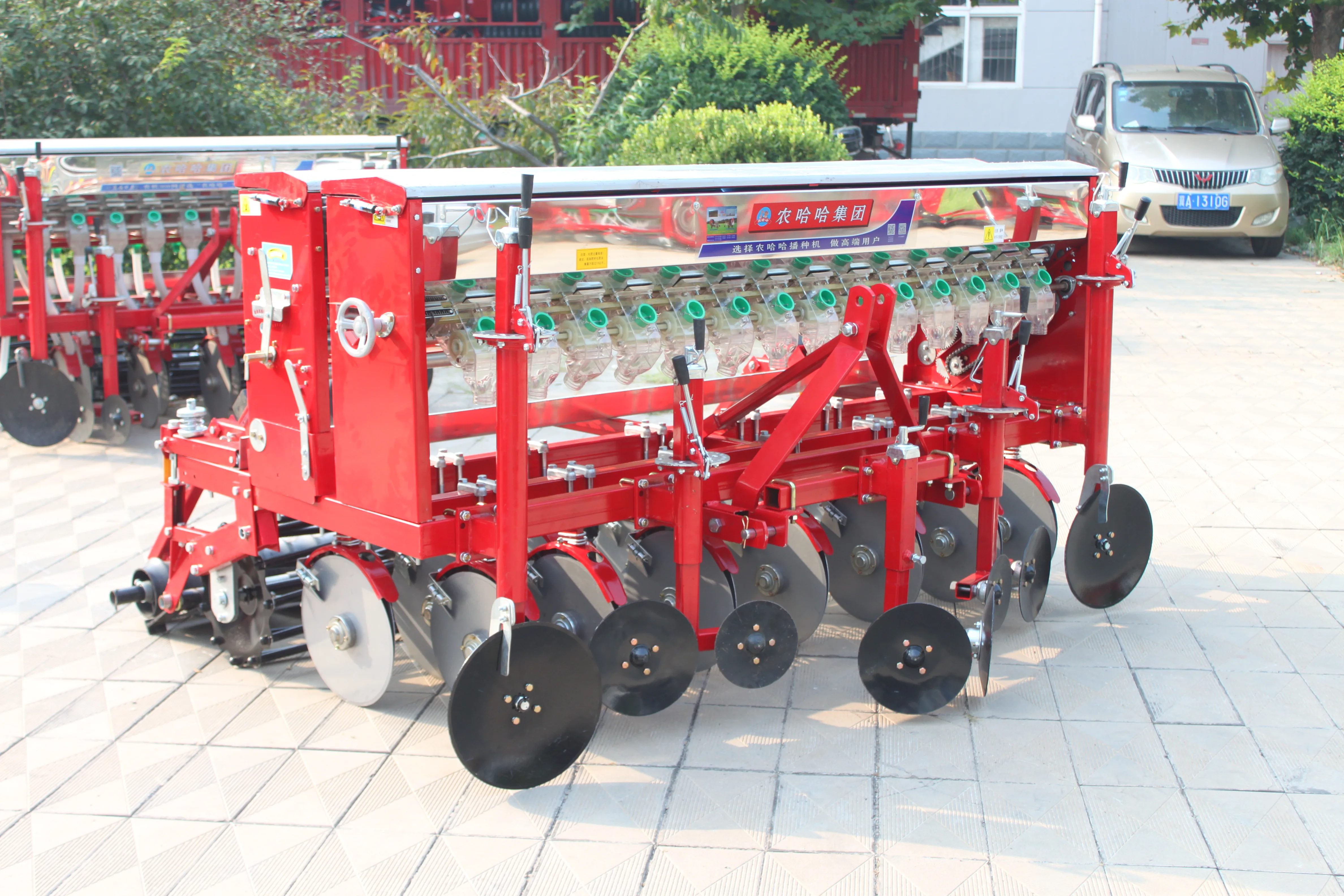 Рисунок 6 - 14 рядов пшеницы