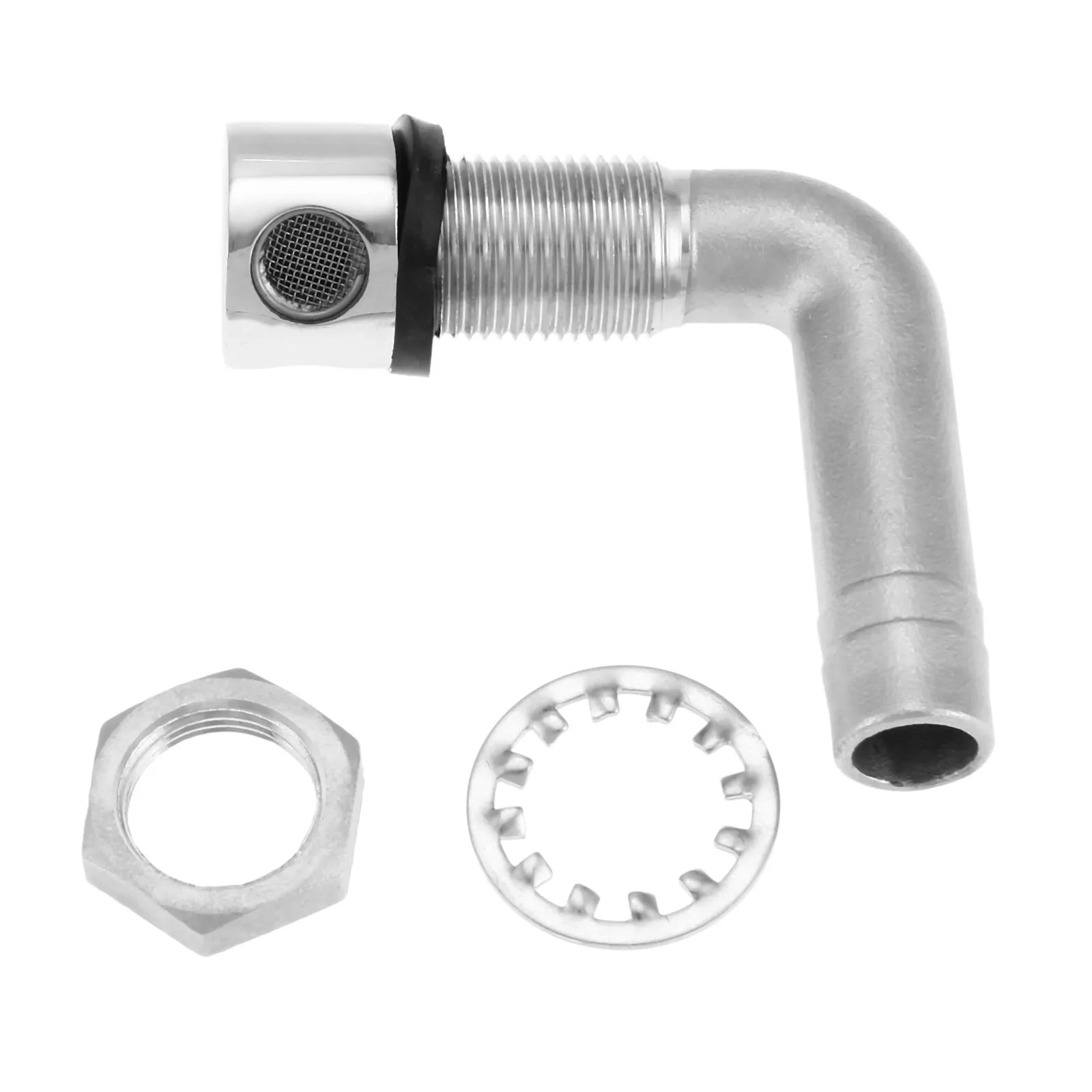 

Stainless Steel 90 Degree Bend Marine Yacht Gas Fuel Tank Vent Breather Fit 12mm 0.47" To 15mm 0.6" Hose Rowing Boat Accessories