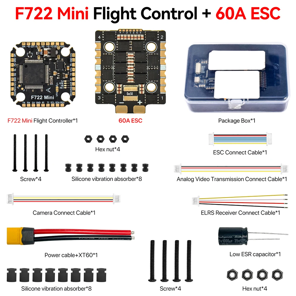 ตัวเลือกสินค้า ESC สำหรับโดรน 3-8S พร้อมเซ็นเซอร์
