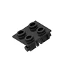 10pcs MOC Brick Parts Hinge Brick 2x2 Top Plate Thin Hinge Brick 1x2 2x2  Base Compatible with 3937 6134 3938 DIY Toys Gifts 5