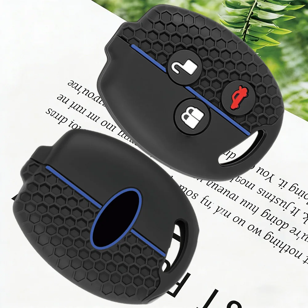 Deluxe Soft Silicone Car Key Cover - Sleek Protective Shell