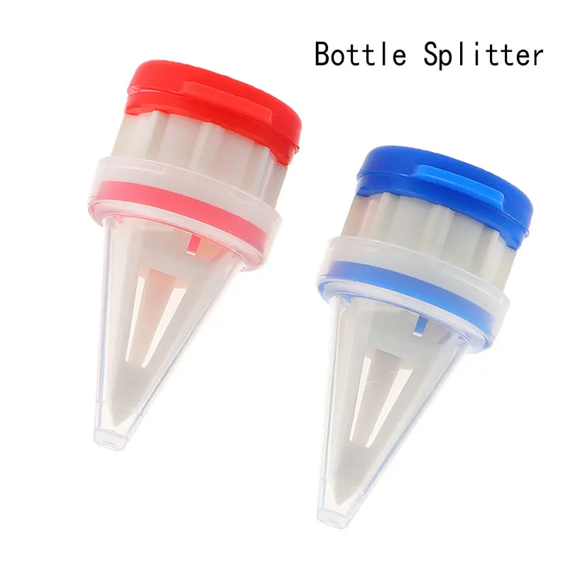 

2 Pieces Spout Pourer Silicone Milk Bottles Drink Bottle Splitter Beverage