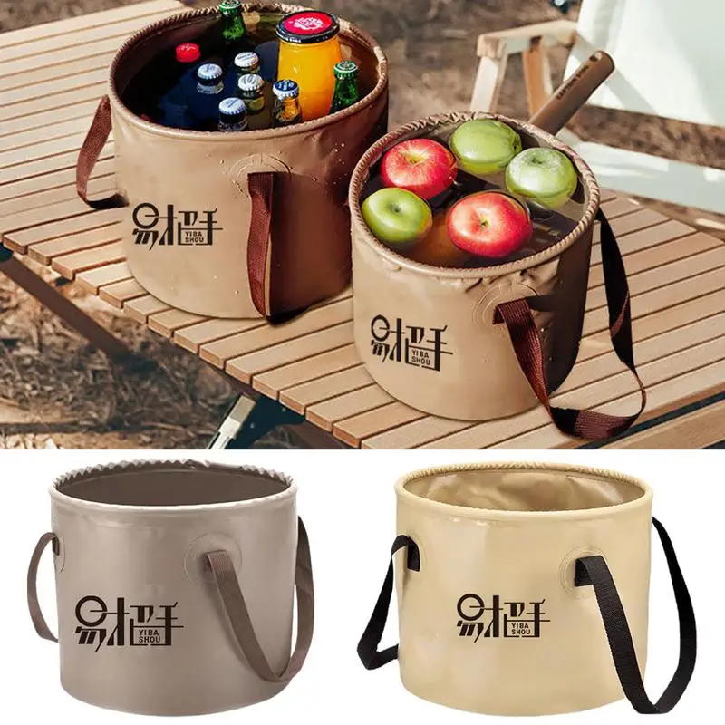 

Wash Basin Folding Bucket Camping Water Storage Basin Portable Folding Wash Basin Lightweight Folding Water Container Portable