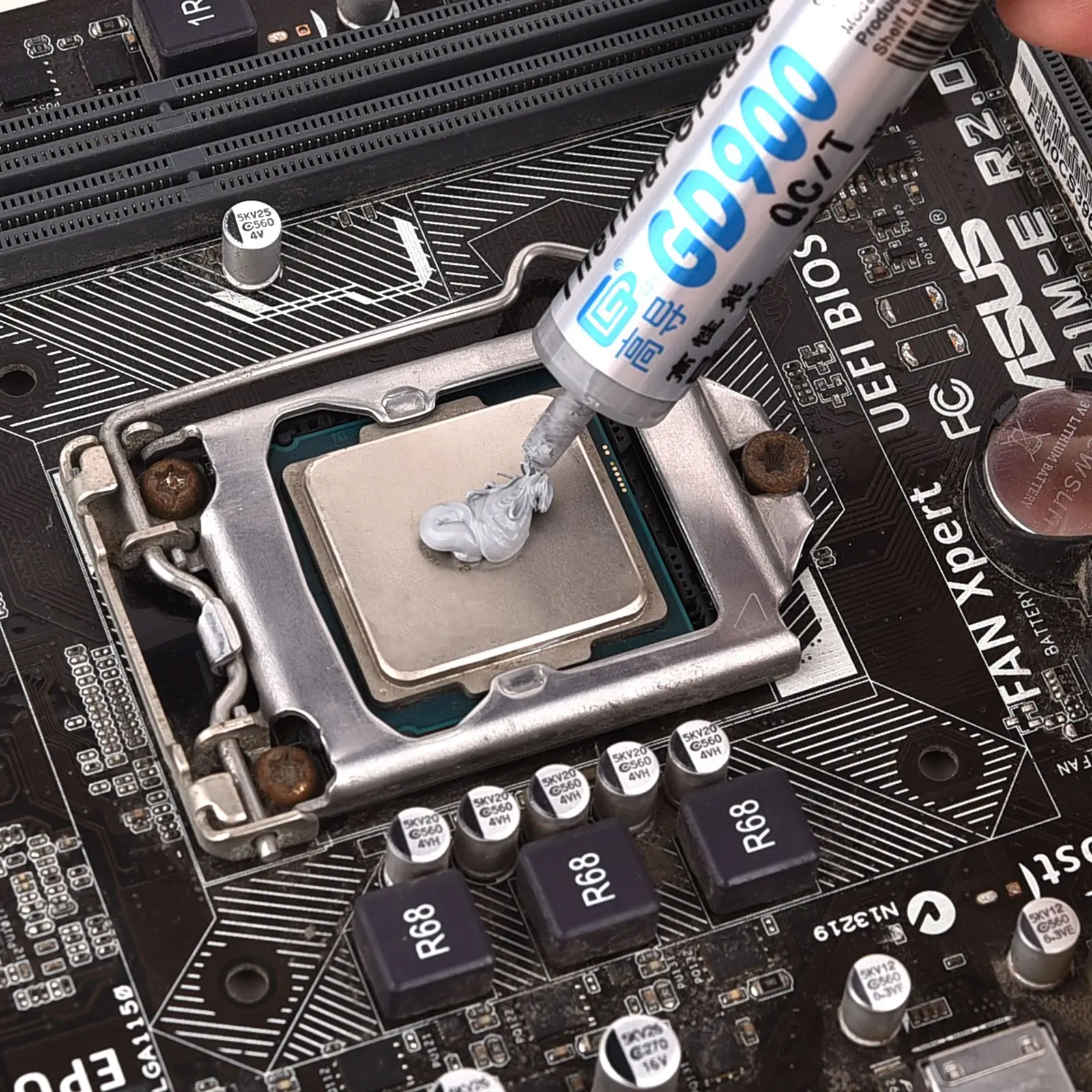 GD900/GD007/GD2 Thermal Compound Conductive Grease Paste Silicone Plaster Heat Sink For CPU GPU Chipset Notebook Cooling Coolers thermal paste thermal glue