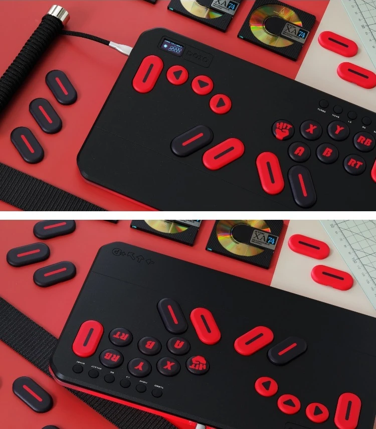 DOIO HITBOX KBGM-H07C Mini Keyboard Aluminum Alloy PBT