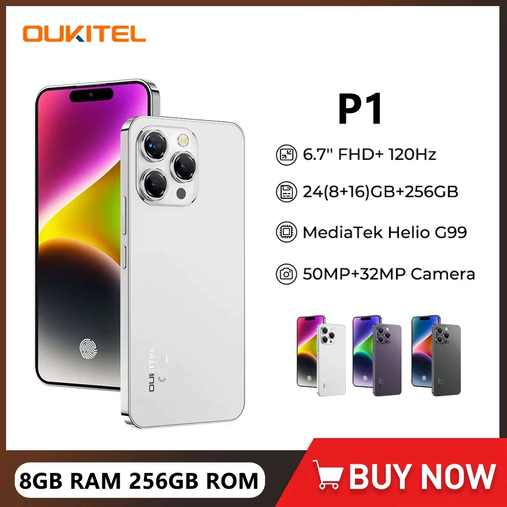 OUKITEL P1 6.7インチ 有機EL Android 画面内指紋認証 OUKITEL P1 レビュー! 2万円台で有機EL搭載スマホの実力は