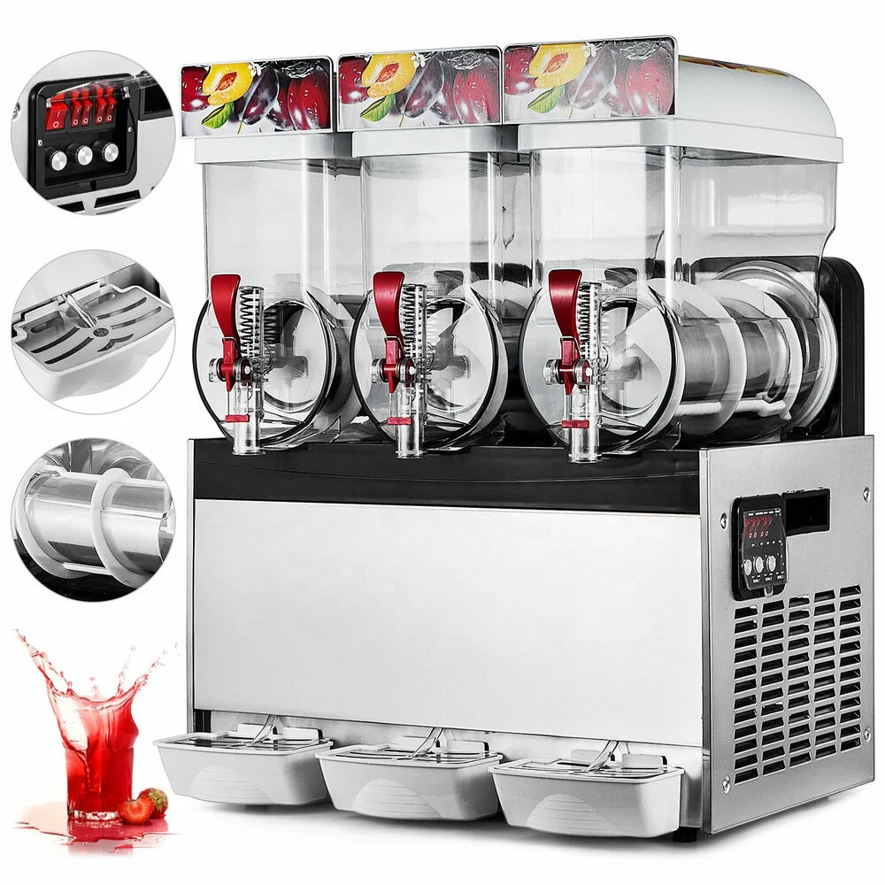 

Factory Price Commercial Daiquiri Slush Machine Frozen Drink Machine Margarita Slush Machine